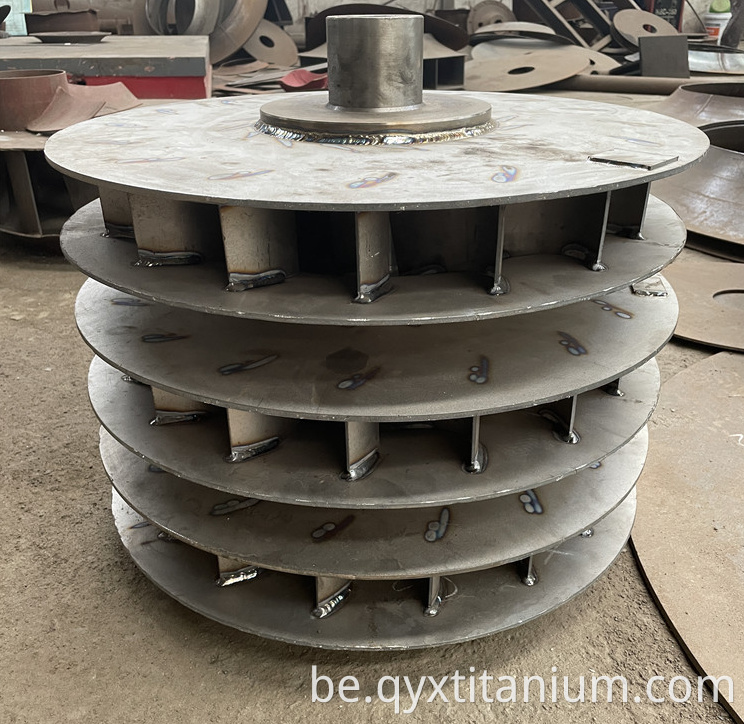 Тытанавы сплаў -вентылятар CULLER Titanium Alloy Fan Impeller